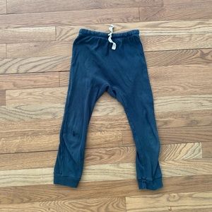 COPY - Blue Mabo drawstring leggings 4/5